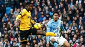 إجراءات تأديبية.. استبعاد حكم مباراة مانشستر سيتي ووولفرهامبتون بسبب لقطة مرموش المثيرة للجدل